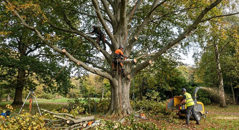 Beech Tree Pruning in Doylestown, PA