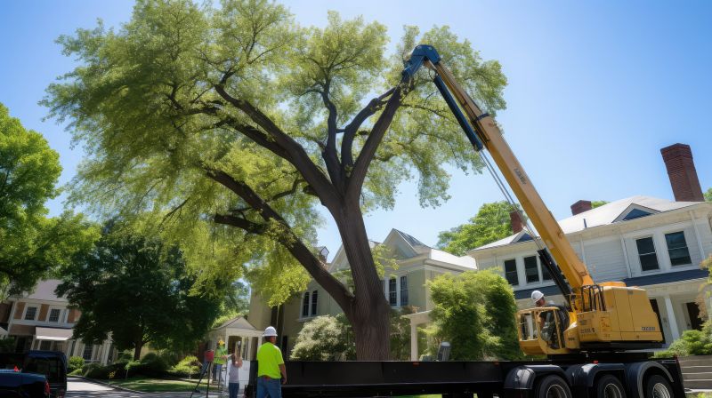 Spruce Tree Removal in Bucks County, PA