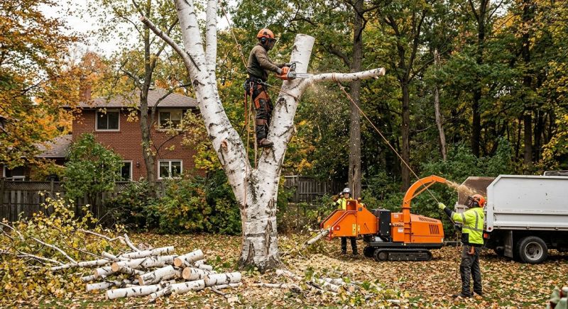 Spruce Tree Removal in Bucks County, PA